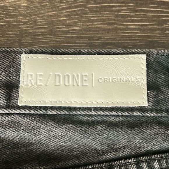 RE/DONE 90’s Mini Skirt in Washed Black. Size 26. NWT! - Picture 7 of 16